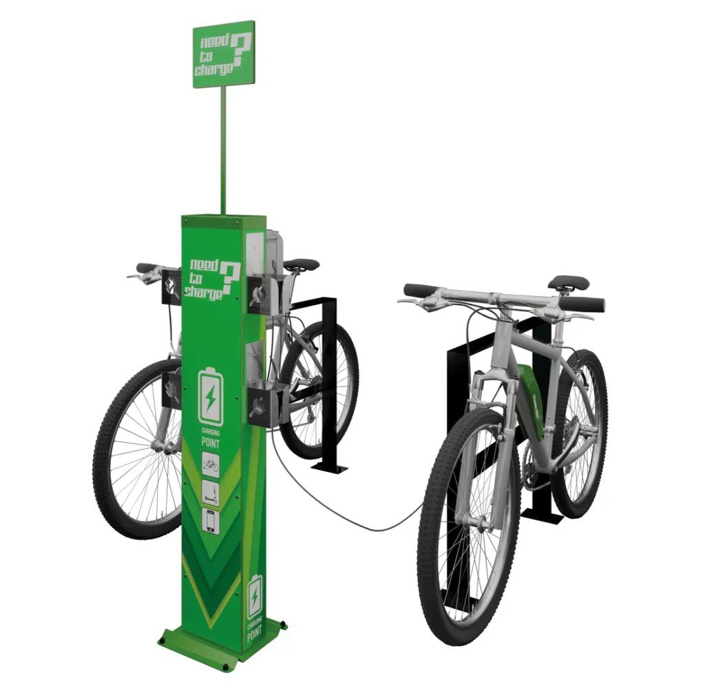 Stazione di ricarica e-bike