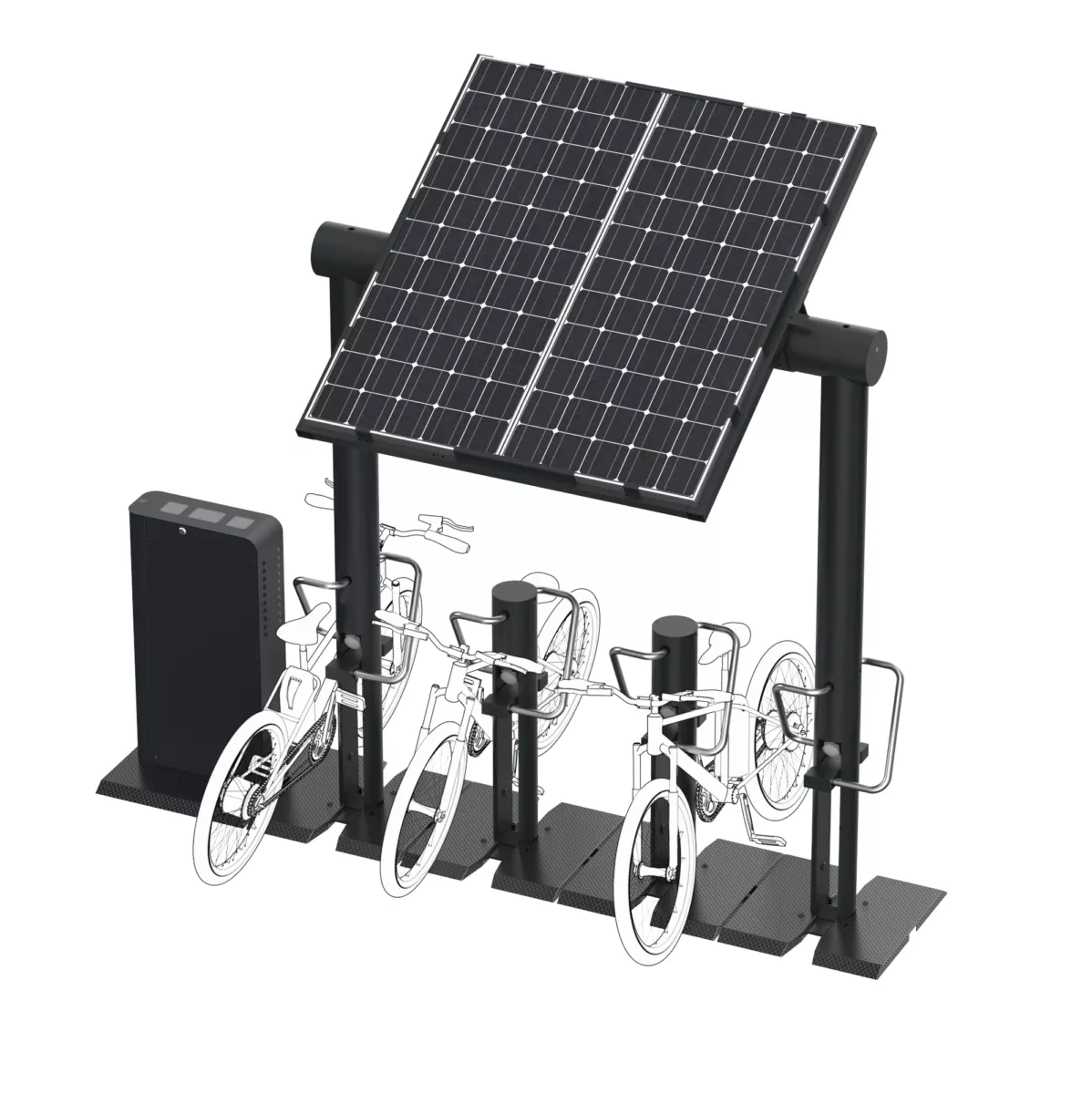 STAZIONE RICARICA SOLARE BICI