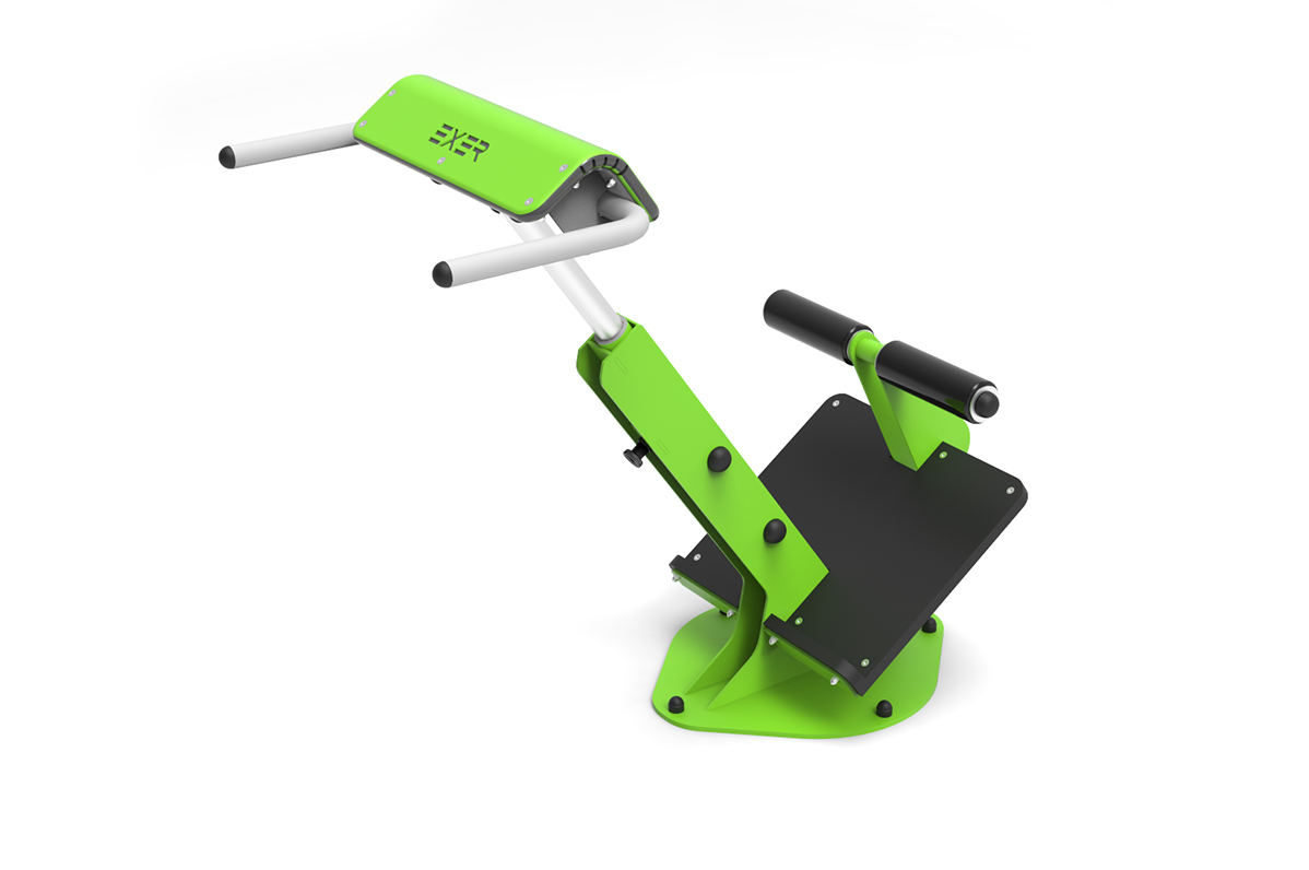 BACK HYPEREXTENSION BENCH