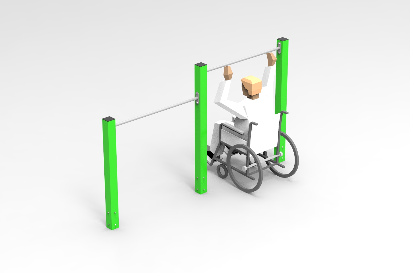 BARRE PER TRAZIONE A 2 ALTEZZE INCLUSIVE